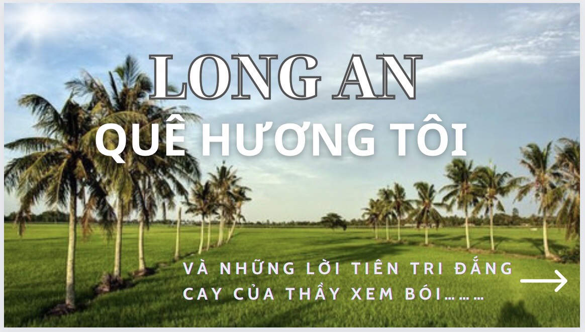 các thầy xem bói chuyên sâu giỏi nhất tại long an